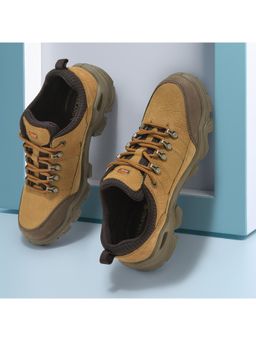 WOODLAND - Mens Camel Tan Casual Boots