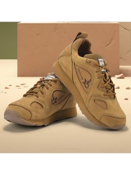 WOODLAND - Mens Camel Tan Casual Sneakers