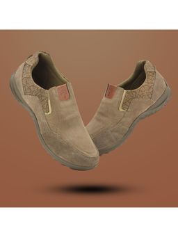 WOODLAND - Mens Dubai Khaki Casual Sneakers