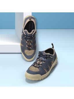 WOODLAND - Mens Denim Navy Blue Casual Boots