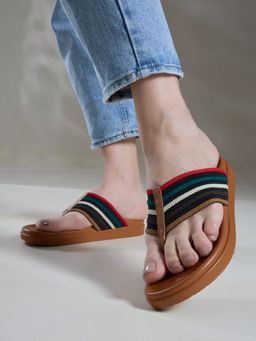 Inc.5 - Multi-Color Casual Solid Slip-On Sandals