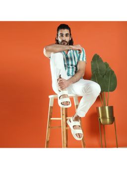 Chupps - Men White Chunky Sandals