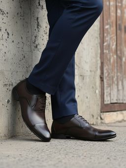 ATESBER - Men Brown Oxfords