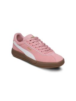 Puma - Women Pink Club Klassika Suede Sneakers