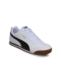 Puma - Unisex White Turino II Sneakers