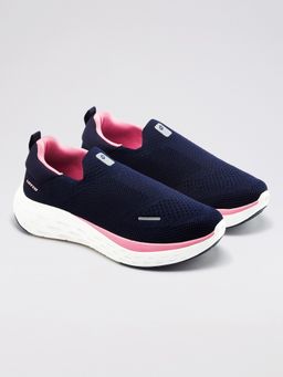 LOTTO - Aerostep Slip on Navy Blue Walking Shoes for Women