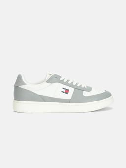 Tommy Hilfiger - Men White Leather Sneakers