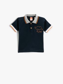 Koton - Boys Navy Blue T-shirt