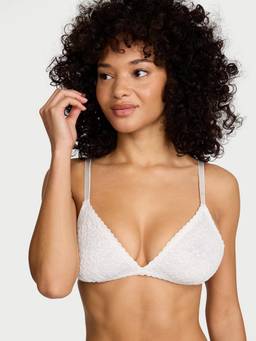 Victoria's Secret - Lacie Unlined Triangle Bralette White