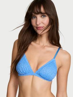 Victoria's Secret - Lacie Unlined Triangle Bralette Blue