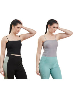 Secrets By ZeroKaata - Assorted Lightly Padded Sports Bra Women (Pack of 2)