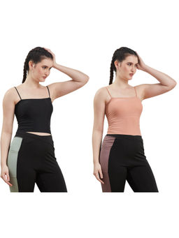 Secrets By ZeroKaata - Assorted Lightly Padded Sports Bra Women (Pack of 2)