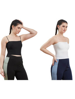 Secrets By ZeroKaata - Assorted Lightly Padded Sports Bra Women (Pack of 2)