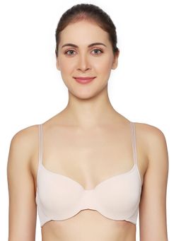 Triumph - Soft Touch Half Cup Padded Wired Balconette Push Up Bra - Beige