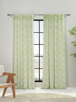 Fabindia - Bageecha Cotton Woven Cutwork Curtain