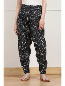 Biba - Women Black Cotton Printed Salwar