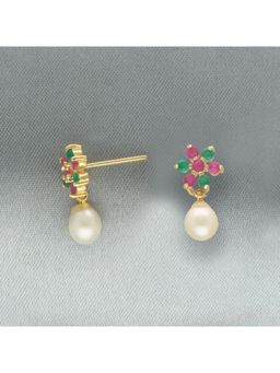 Sri Jagdamba Pearls - Pearls Kashvi Pearl Multi-Color Earrings