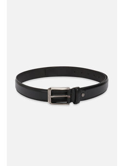 Peter England - Men Black Textured Leather Belt