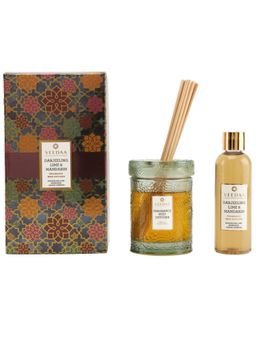 VEEDAA - Darjeeling Lime & Mandarin Reed Diffuser Set