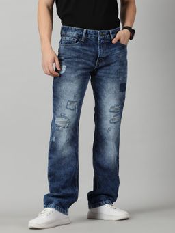 VUDU - Relax-Fray Navy Denim