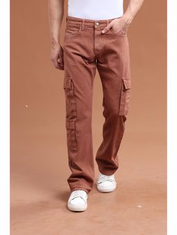 VUDU - Chestnut Brown Cargo Pants