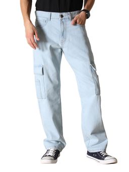 VUDU - Light Wash Denim Cargos