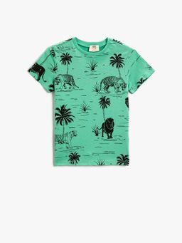 Koton - Boys Green T-shirt