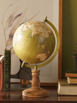 Pure Home + Living - Green Decorative Globe with Stand