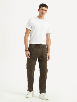 Levi's - Men Dark Brown Tapered Fit Cargo