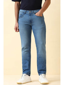 Allen Solly - Men Blue Mid Wash Jeans