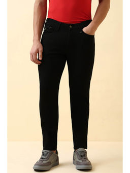 Allen Solly - Men Black Dark Wash Jeans