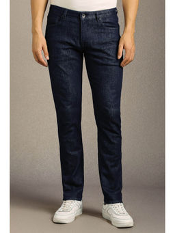 Louis Philippe - Men Blue Mid Slim Fit Jeans