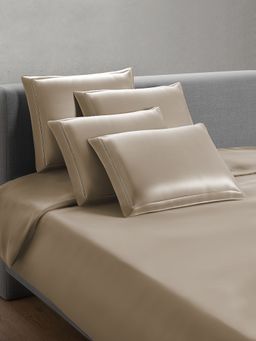 SANSAAR A D'DECOR BRAND LIVE CONSCIOUSLY - Cobblestone Solid Duvet Cover (Double)
