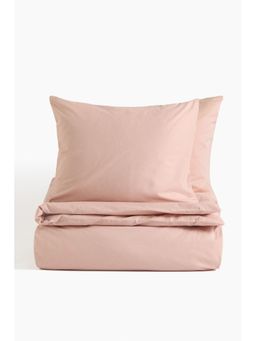 H&M - Pink Cotton Double/King Duvet Cover Set