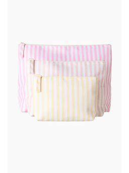 H&M - Beige 3-Pack Wash Bags