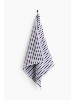 H&M - Blue Striped Bath Towel