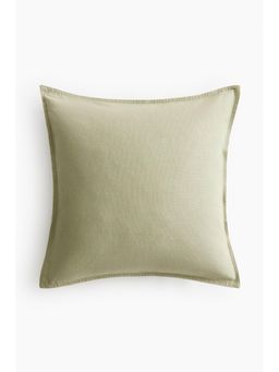 H&M - Green Linen-Blend Cushion Cover