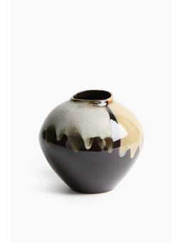 H&M - Brown Irregular Stoneware Vase