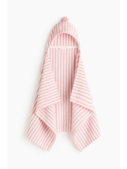 H&M - Pink Hooded Bath Towel