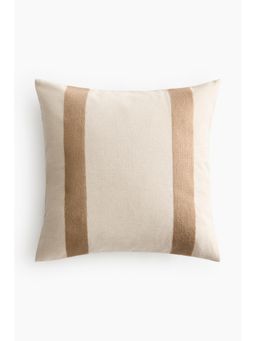 H&M - Beige Linen-Blend Cushion Cover