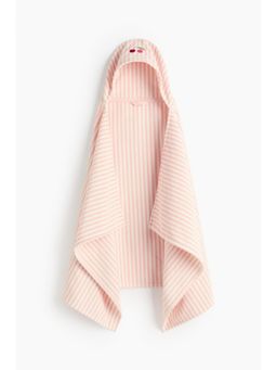 H&M - Multi-Color Embroidery-Detail Hooded Bath Towel