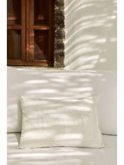 H&M - White Broderie Anglaise Cushion Cover