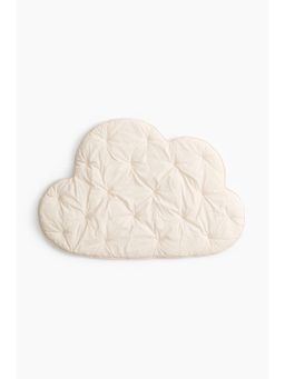 H&M - White Cloud-Shaped Cotton Baby Mat