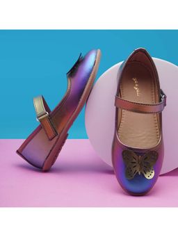 BOYZ N GALZ - Girls Multi Color Embellished Ballerinas