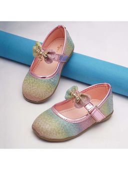 BOYZ N GALZ - Girls Multi Color Embellished Ballerinas