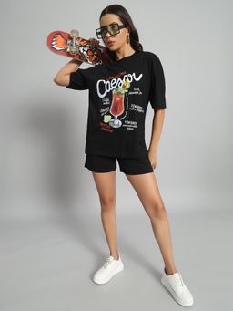 Griffel - Printed Pure Cotton T-Shirt and Shorts (Set of 2)