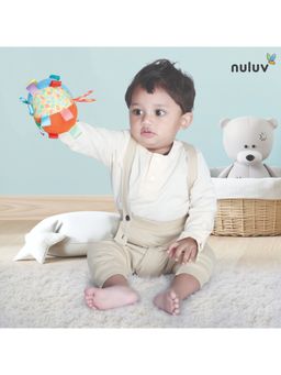 Nuluv - Kids Multicolor Activity Ball Soft Toy (3-6 Months)
