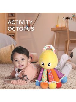 Nuluv - Kids Activity Octopus Soft Toy (3-6 Months)