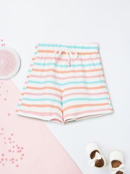 max - Girls Multi-Color Striped Shorts