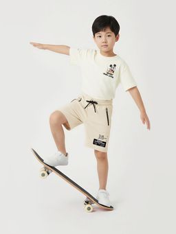 max - Boys Knit Shorts with Zip Pockets